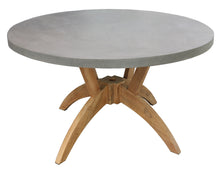 Load image into Gallery viewer, Lucienne 5 pc. Coastal Teak and Composite Round Dining Set
